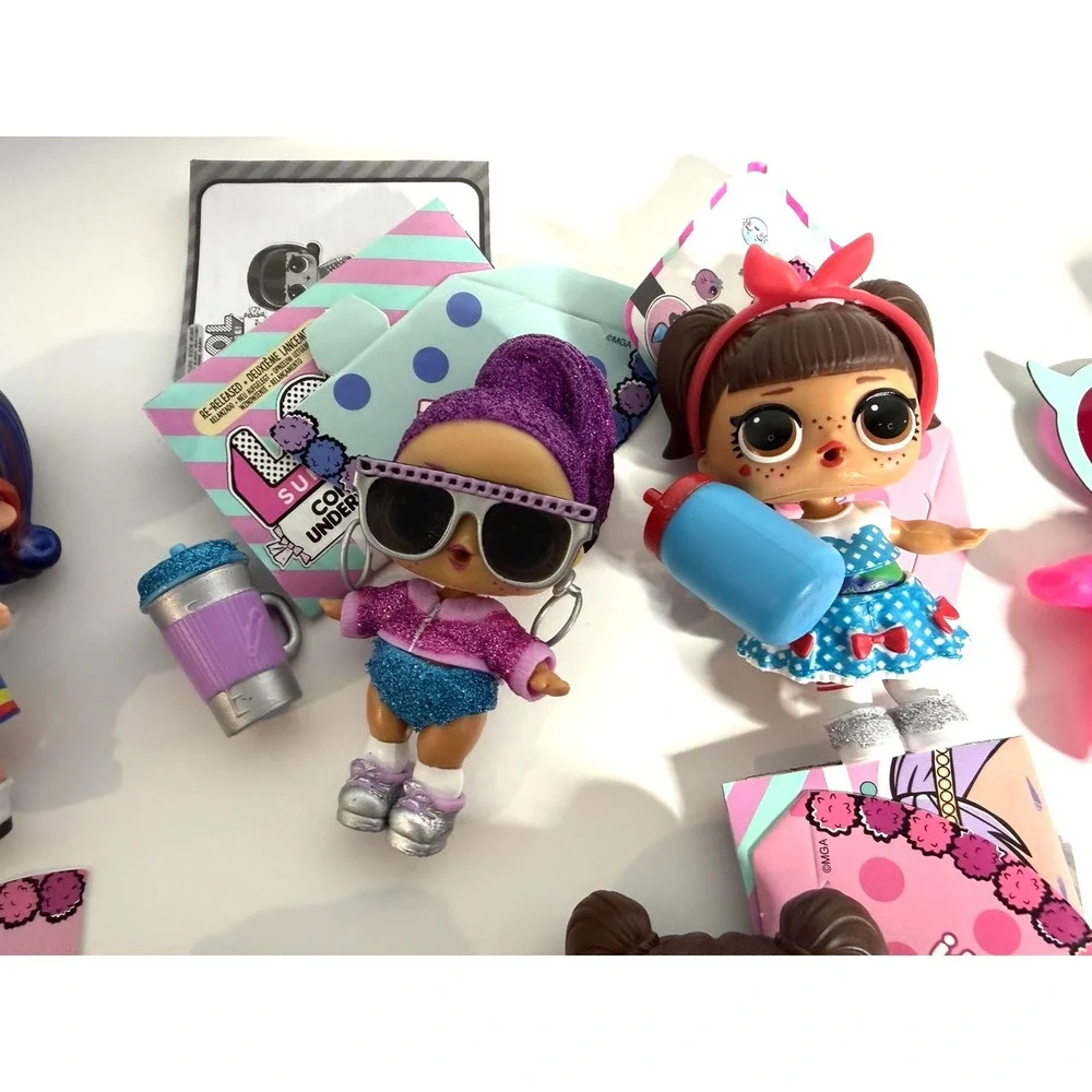 LOL Surprise Doll Lot w/ Capsules Carry Cases Accessories Huge Mixed Bundle
